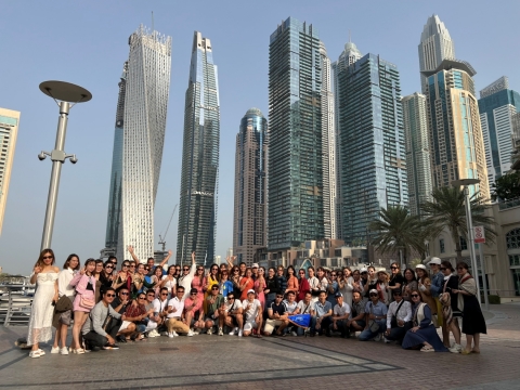 Đoàn công ty Charme - Dubai 2022